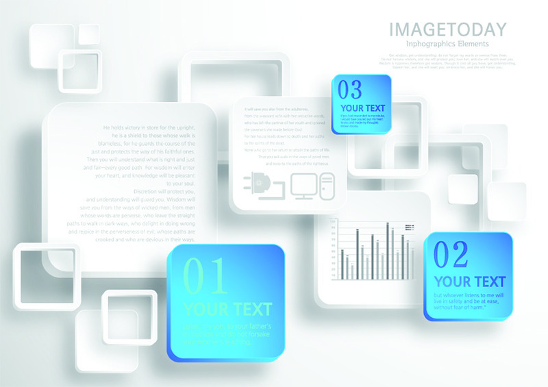 藍色商務圖表設計在商務信息咨詢中的價值與應用